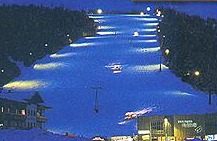 Flutlicht-Skipiste in Flachau